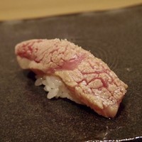 つきじ鈴富 GINZA SIX店 - 炙り大トロ(鮪尽くしランチ)