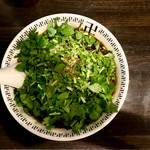 スパイス・ラー麺 卍力 - ＜2017年10月再訪スパイスラーメン・トリプルパクチー・1,230円＞