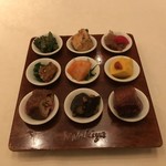 トゥーランドット - 前菜9種