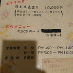 昌慶苑 - メニュー