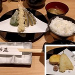 天ぷら 嵐 - 日替り定食（880円）
