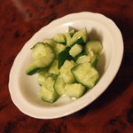 中華美食府 - お通し（無料）２０１７年１０月