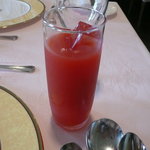 ブラッドオレンジのジュース