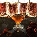 Bar ICHINANA - 椎茸と焙じ茶のカクテル