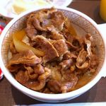 すき家 - 料理写真:牛丼ミニ￥290　2017.7.29