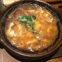 ダイナミックキッチン＆バー 響 中之島フェスティバルプラザ店 - 三元豚のカツとじ