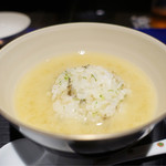 野嵯和 - 鱧ごはん（白味噌仕立て・生姜と柚子の香りで）