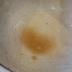 磨きの町のラーメン屋 味我駆 - つけ汁完食(^人^)