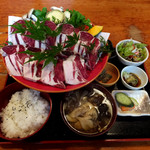 仙人小屋 - 鹿焼肉定食2500円