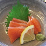 Hodaka Shokubou Ajisaikan - 信州サーモン刺身