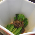 Hodaka Shokubou Ajisaikan - 菜の花の胡麻和え