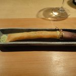 野嵯和 - 桜海老と新じゃがの春巻きはうぐいす塩で