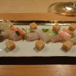 野嵯和 - 今日の醤油ムースはオリーブオイル入り