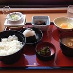 Wafuu resutoram marumatsu - 和朝食298円（税込み）