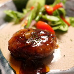 山ごぼう - ほぼ玉ねぎと大豆だけのハンバーグ