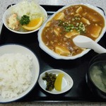 あたか - お得な日替り定食（マーボー定食)@550