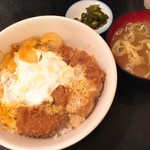 森の茶屋 - カツ丼(750円)