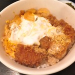 森の茶屋 - カツ丼拡大