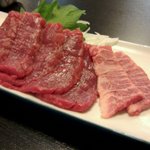 吉松亭 - 馬刺し