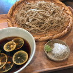 そば舎 あお - たぬきすだちせいろ