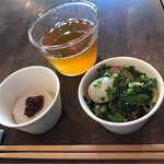 そば舎 あお - お通し