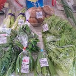 道の駅 富楽里とみやま - 購入した野菜ちゃん