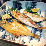 Osakanadokoro Ryouri Kameya - かめや定食の焼き魚（2人分）