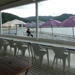 ボートカフェ - もちろん外でもＯＫ