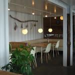 ボートカフェ - 店内も洒落てますｗ