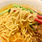 中国四川酒家 蔓山 - 麺は細め