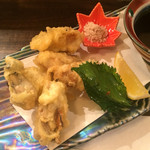 牡蠣ひよっこ商店 - 牡蠣の天ぷら