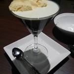 日本酒Dining 根岸 川木屋 - 自家製コーヒーゼリー。