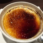 日本酒Dining 根岸 川木屋 - 自家製ブリュレ。