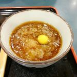 Komoro Soba - うずらの玉子が浮かんでいます