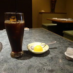 中山亭 - ランチセットのコーヒー&デザート