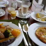 MANDARIN ORIENTAL - 卵料理は、タイ風オムレツ