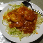 均元樓 - 海老のチリソース