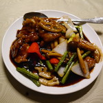 均元樓 - 豚ロースの黒酢すぶた