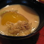 草喰 なかひがし - ９月【椀物】鹿ヶ谷南瓜と茗荷の白味噌仕立て