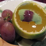 草喰 なかひがし - ９月【水物】青蜜柑ゼリー・バジルアイス・甲斐路