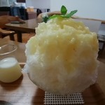 埜庵 - りんご　ジンジャーシロップ添え1070円*2017.10