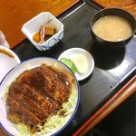 やなぎ亭 - ソースかつ丼600円
