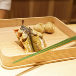 富小路 やま岸 - ☆鮎の一夜干し、丹波栗