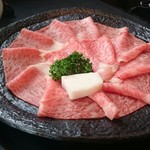 Yonezawa Gyuu Ooki Kongoukaku Sukiyaki Shabushabu Bishamon - 