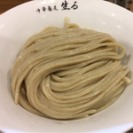 中華蕎麦 生る - 特製つけそばの麺