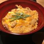 銀座　神籬 - 親子丼のアップ