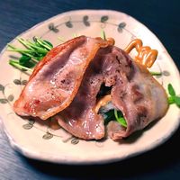 神楽坂 OSAKA きっちん - (ｺｰｽ)大分錦雲豚の焼きしゃぶ　2017.7.13