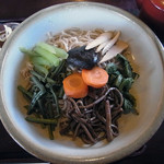 追分そば茶家 - 山菜そば　1190円