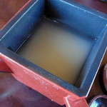 追分そば茶家 - そば湯