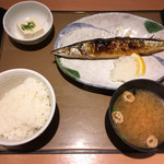 Yayoi Ken - さんまの塩焼定食 690円